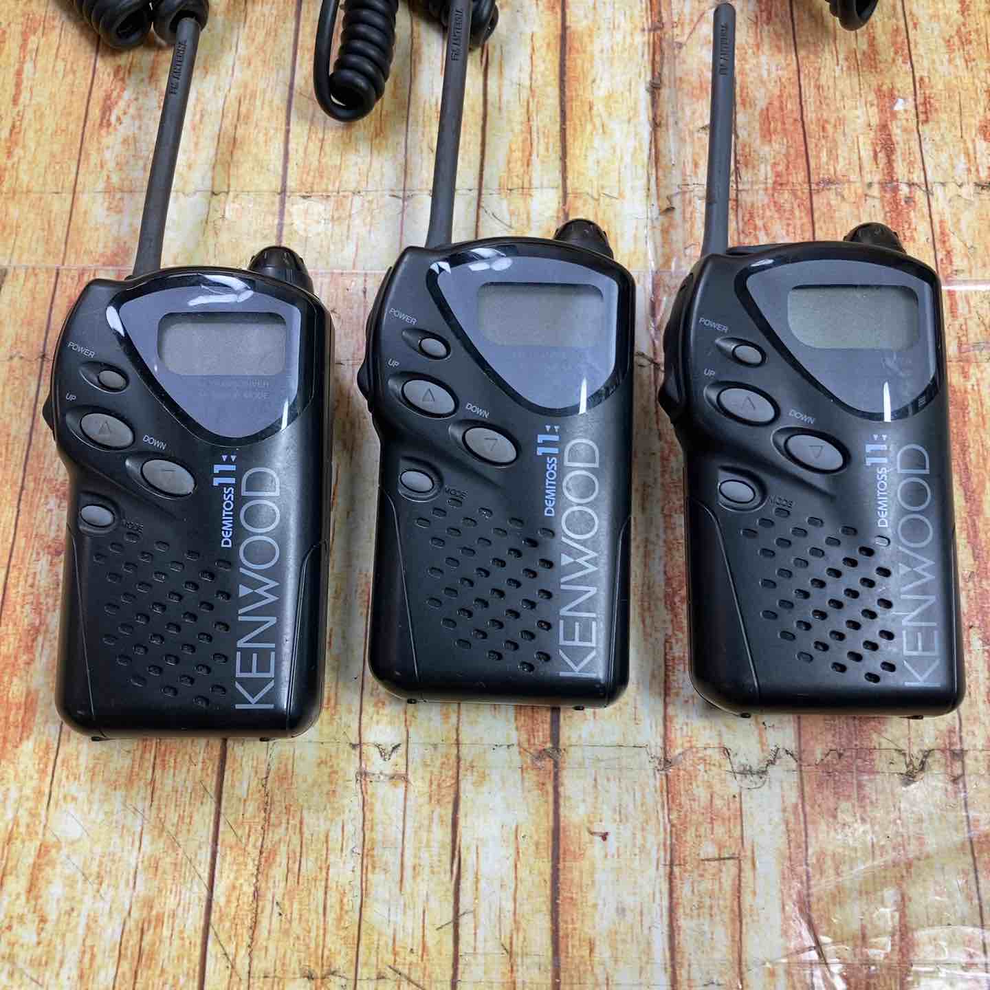 ケンウッド KENWOOD 特定小電力トランシーバー UBZ-LF11 3台セット