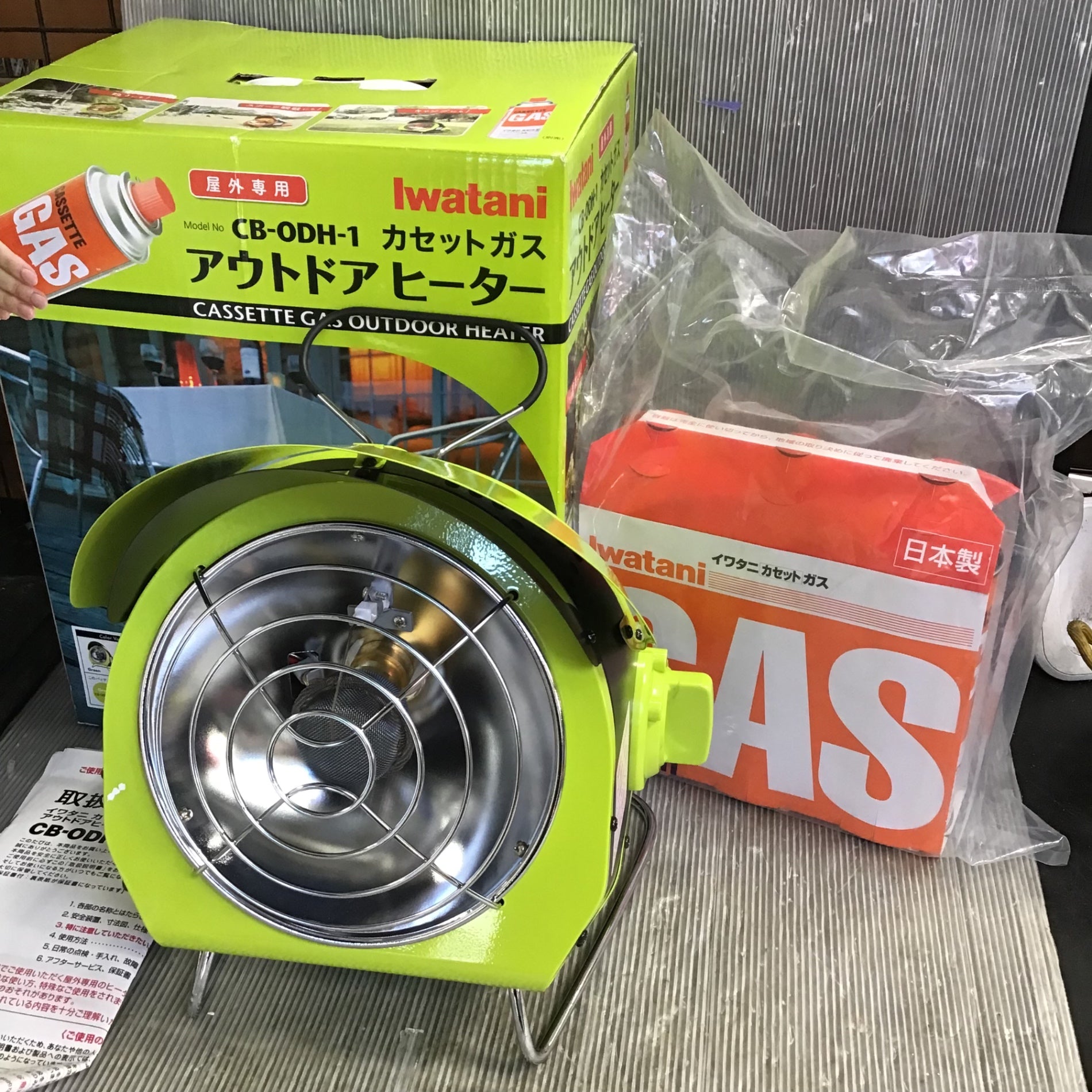 未使用品】イワタニ カセットガスヒーター CB-0DH-1【草加店