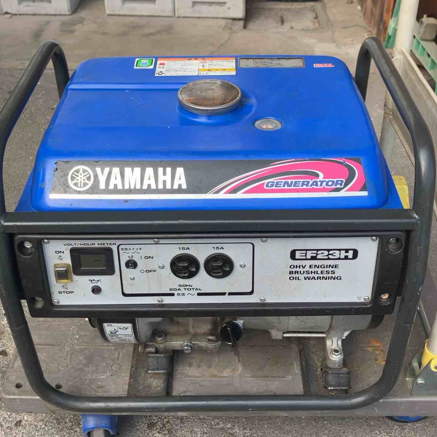 中古品・店頭受取り限定】☆ヤマハ(YAMAHA) 発電機 EF23H_50Hz【桶川店