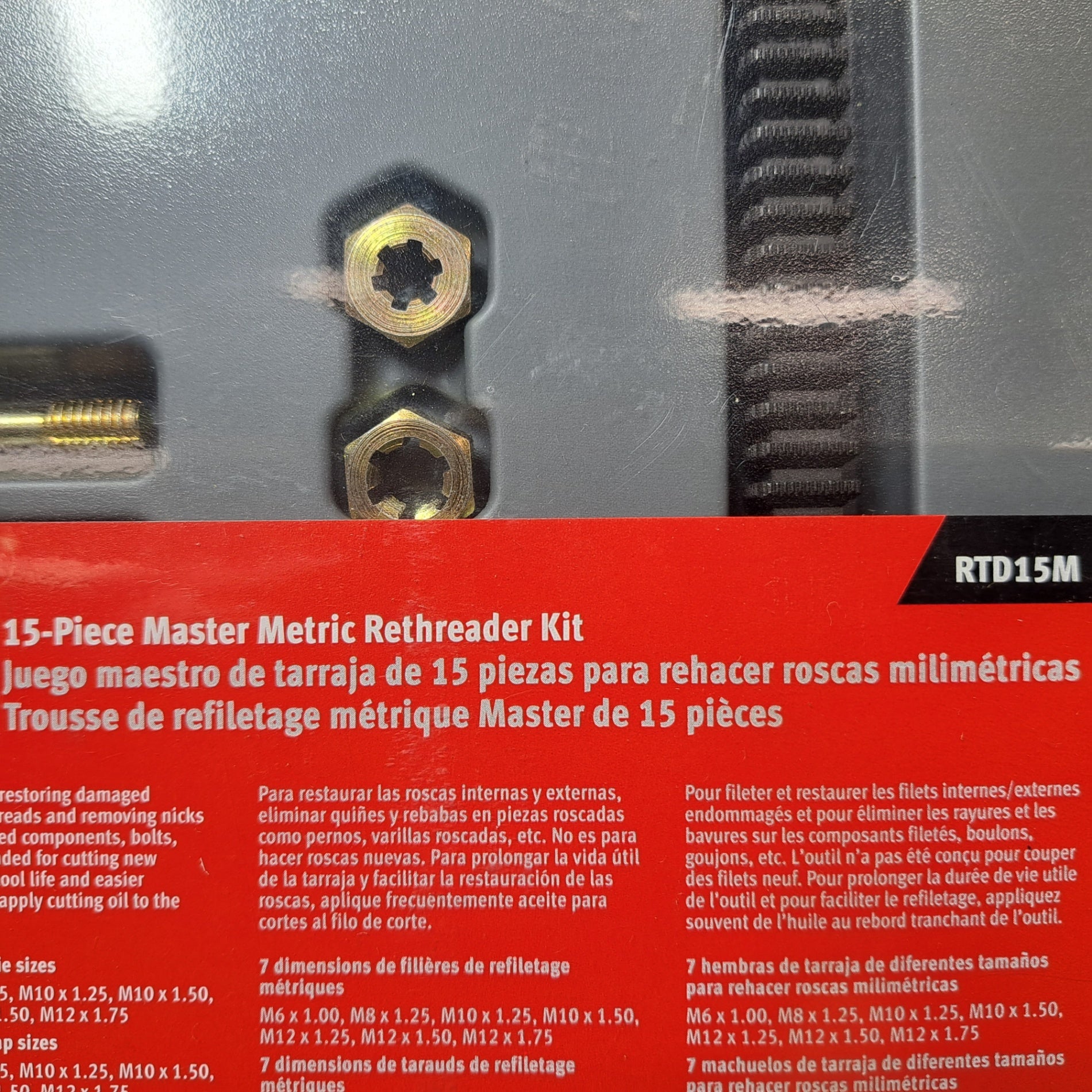 〇スナップオン/ Snap-on ネジ山修正タップ・ダイス ミリサイズ 14