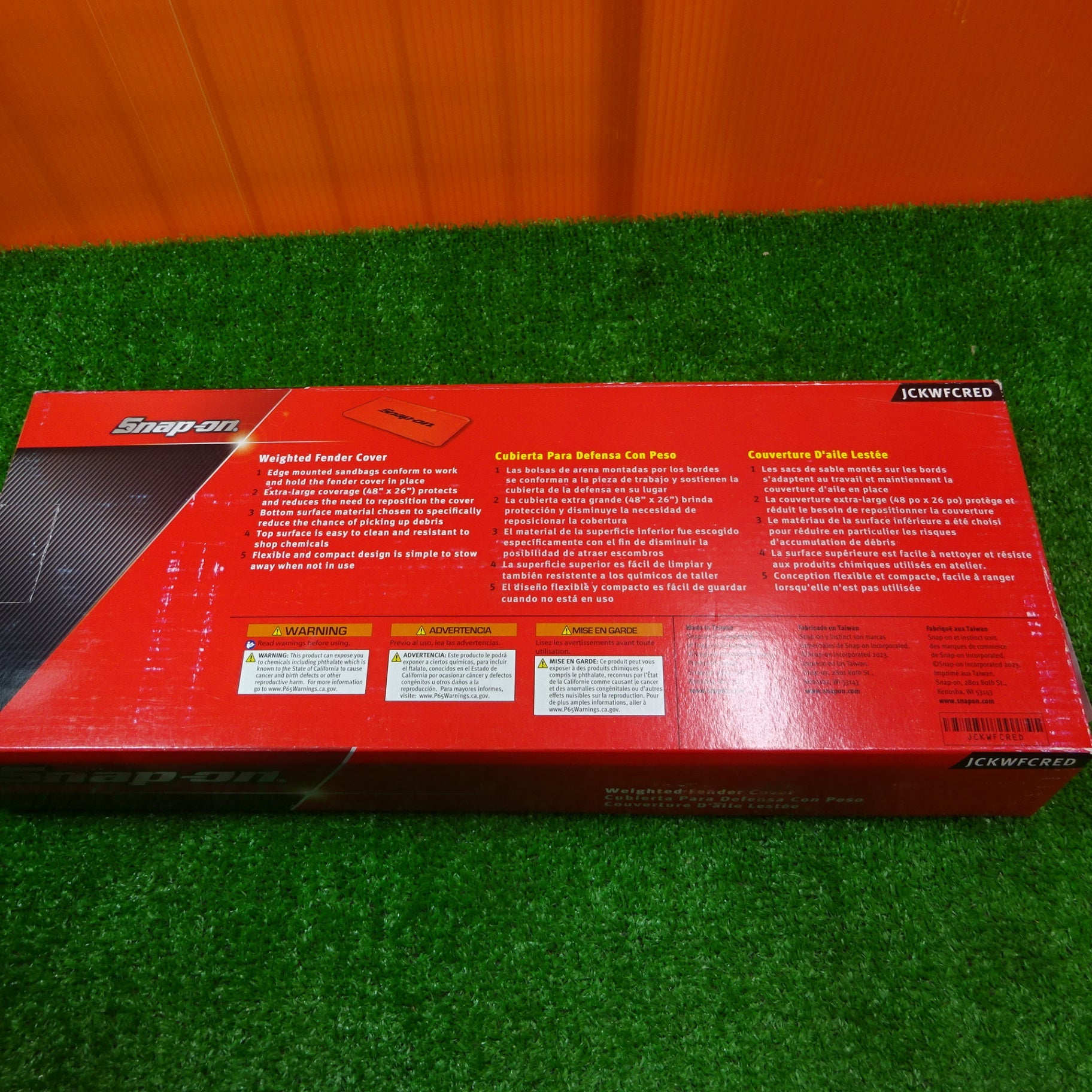 スナップオン/Snap-on フェンダーカバー JCKWFCRED レッド【岩槻店