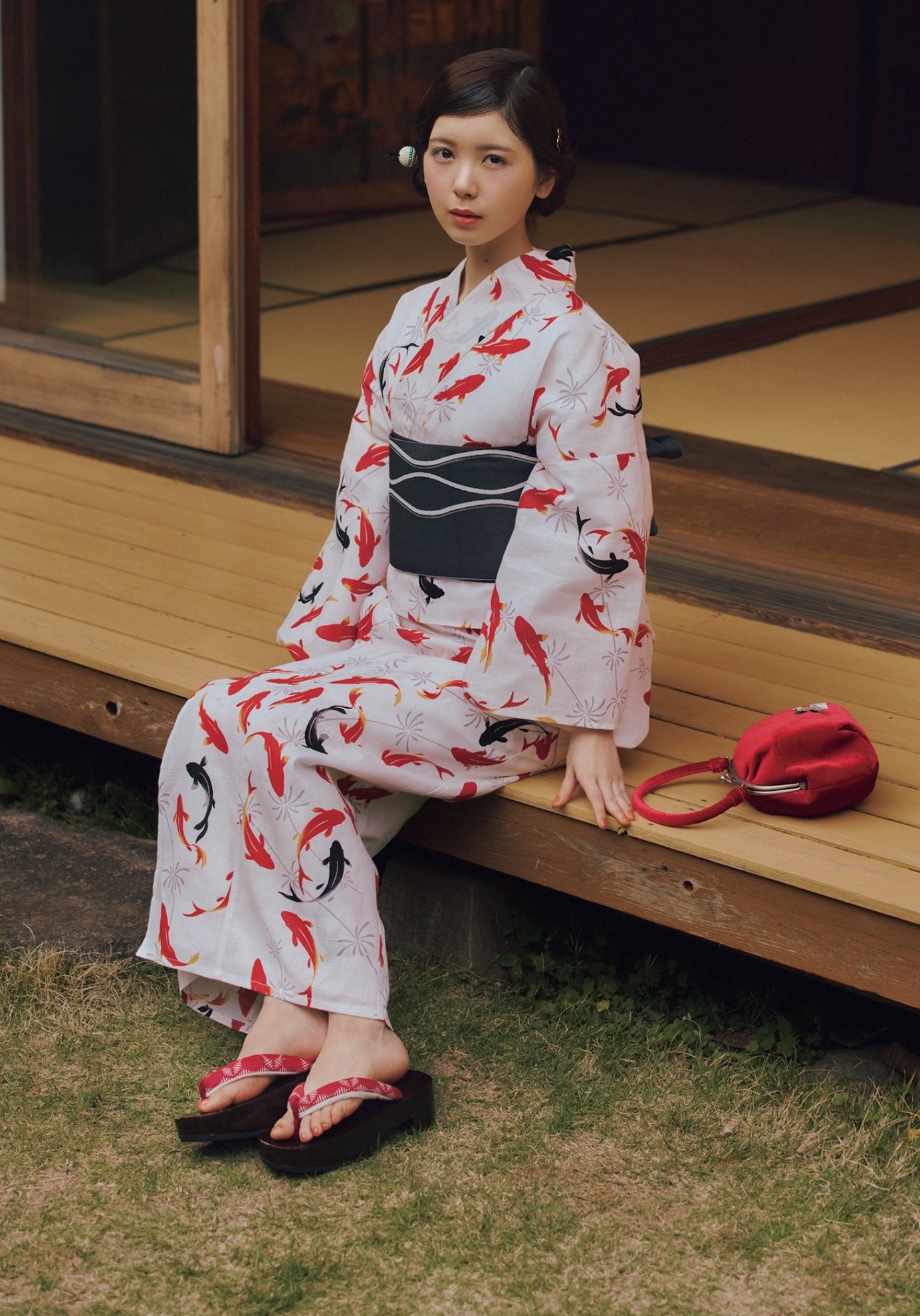 筒井あやめ（乃木坂46）、ロマン香る、粋な浴衣のたしなみ披露