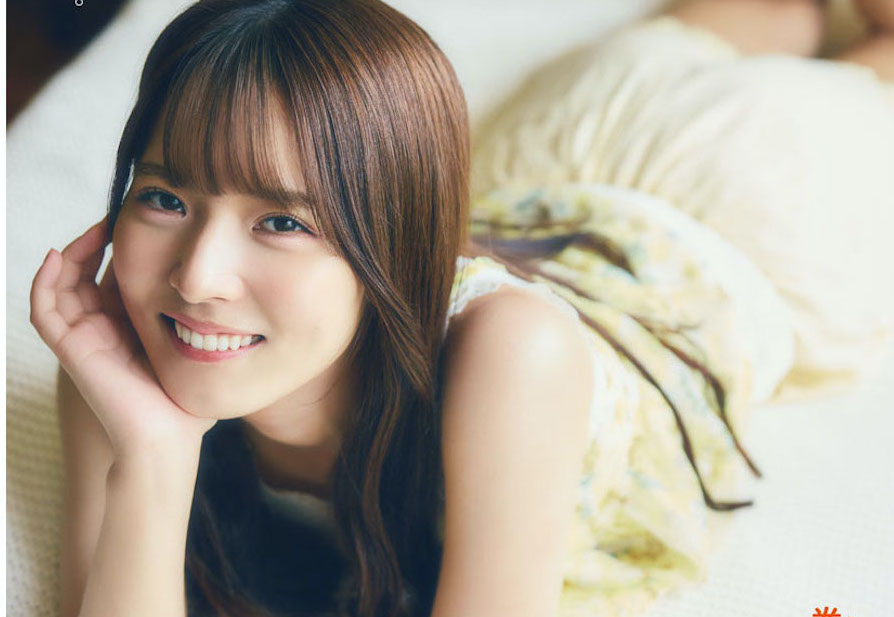 櫻坂46三期生 中嶋優月、人生初ソロ表紙!!【 喜びのコメント掲載