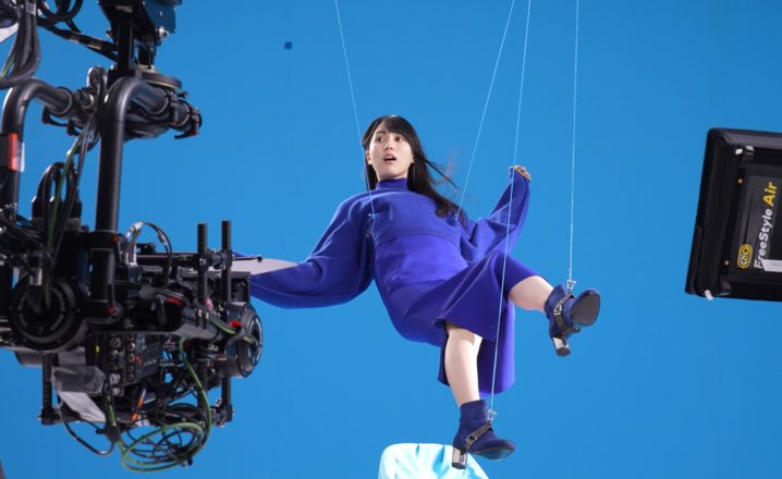 賀喜遥香（乃木坂 46）ワイヤーアクションに初挑戦！ | ACTRESS PRESS