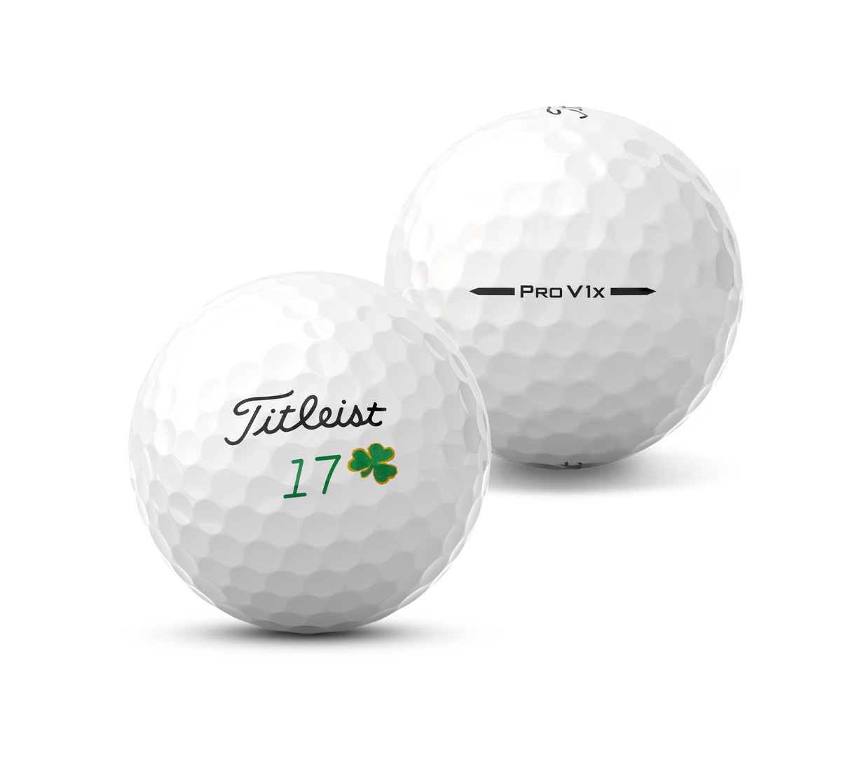 Titleist Pro V1x St. Patrick's Day Golf Ball