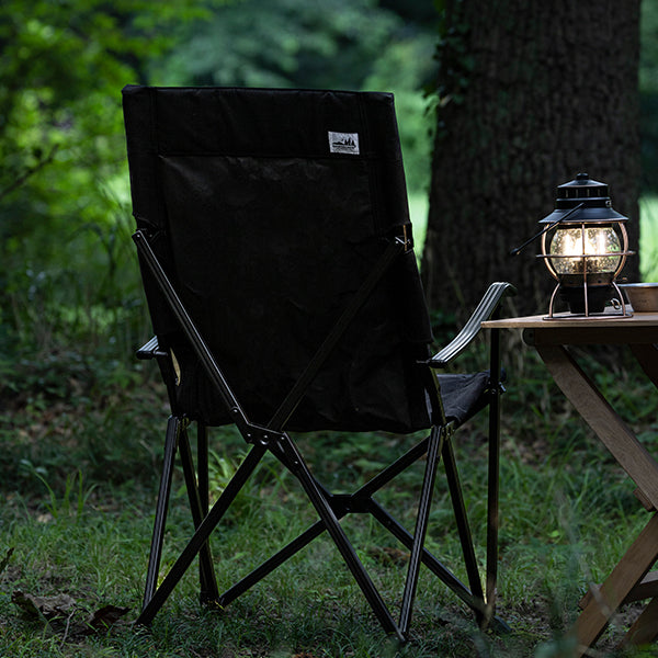 アディロンダック キャンパーズチェア ブラック – aandfonlinestore