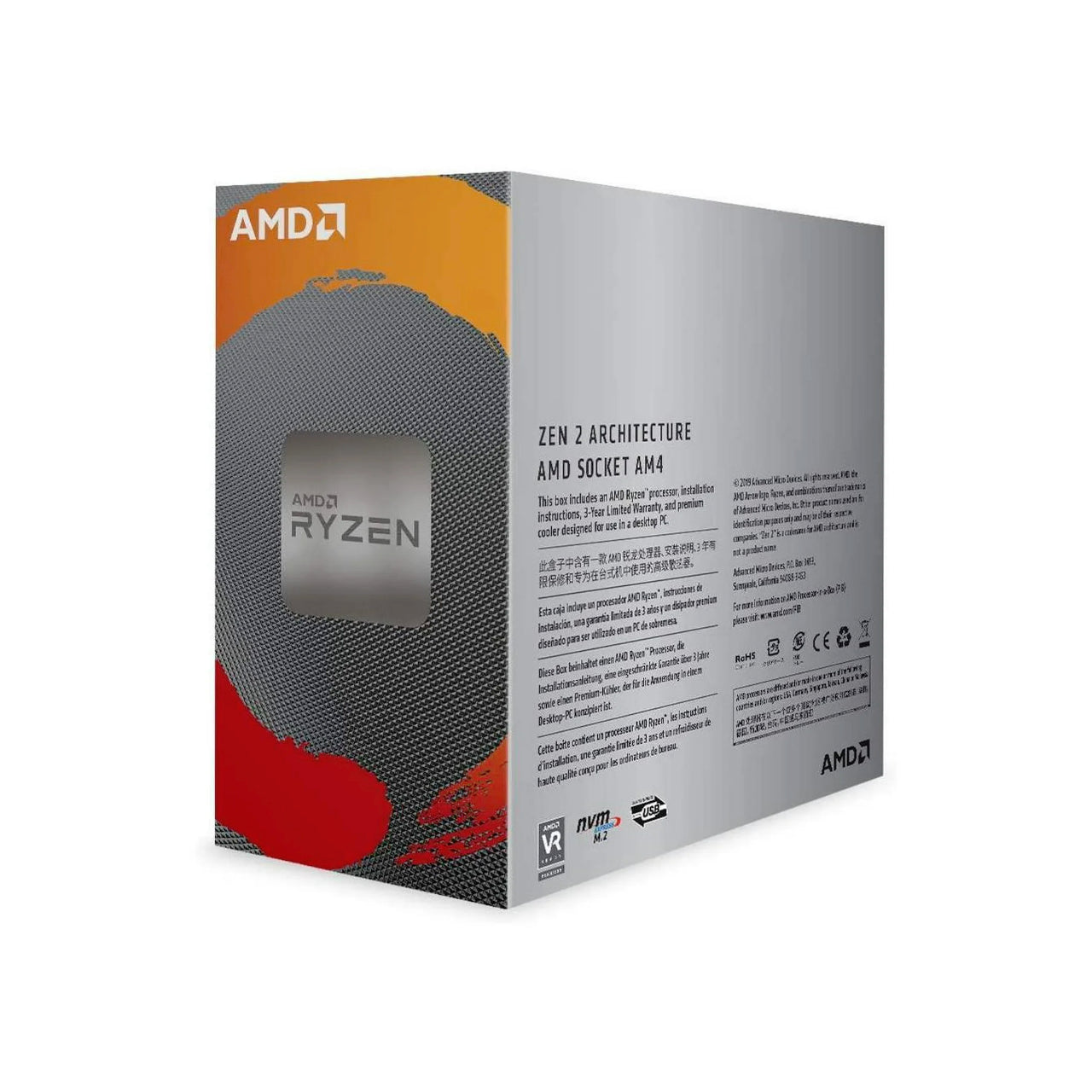 AMD Ryzen 5 3600 Desktop Processor - 100-100000031SBX – AAAWave