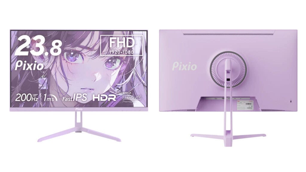 PX248Waveレビュー】かわいくてリーズナブルなゲーミングモニター