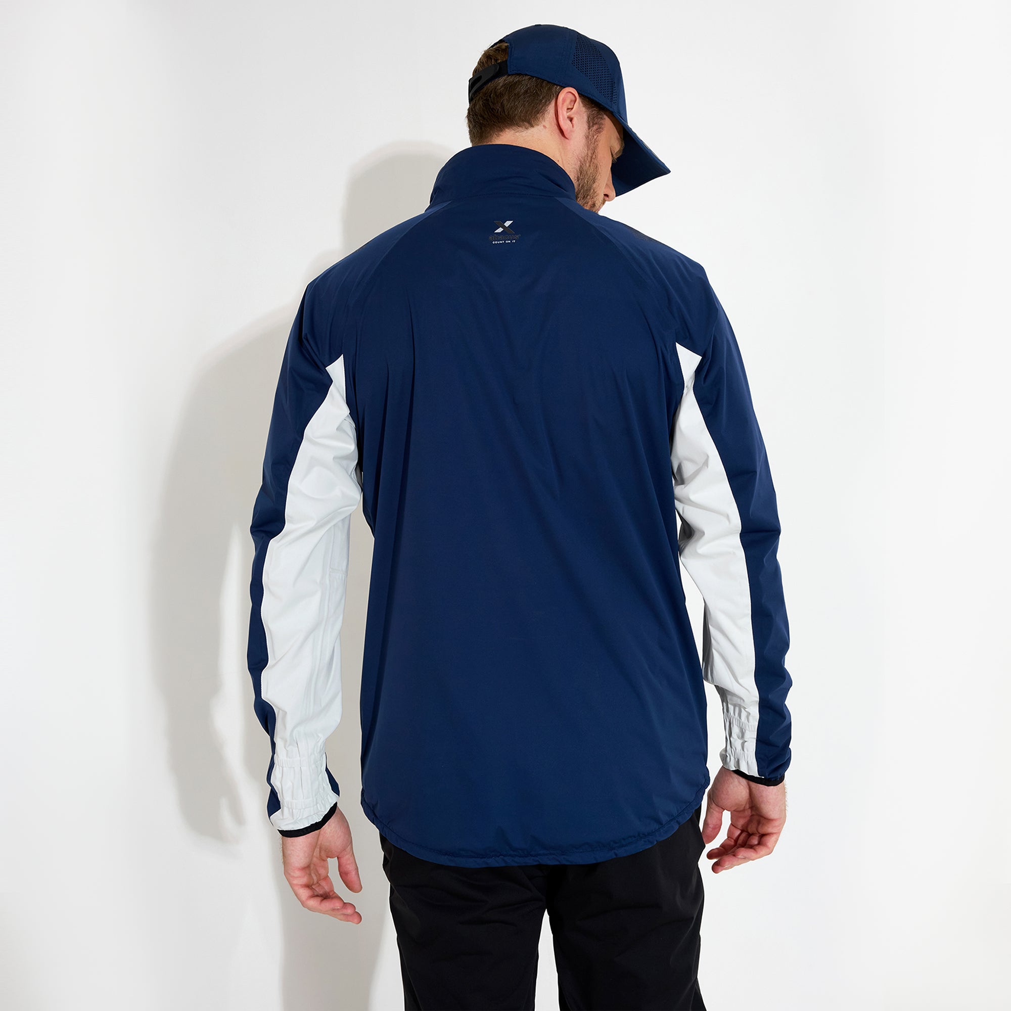 Men Pitch 37.5 technology waterproof half-zip – Abacus Sportswear US