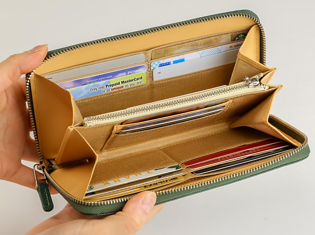 ABIES L.P.公式オンラインショップ :: 長財布 :: ABIES L.P. 角シボ型