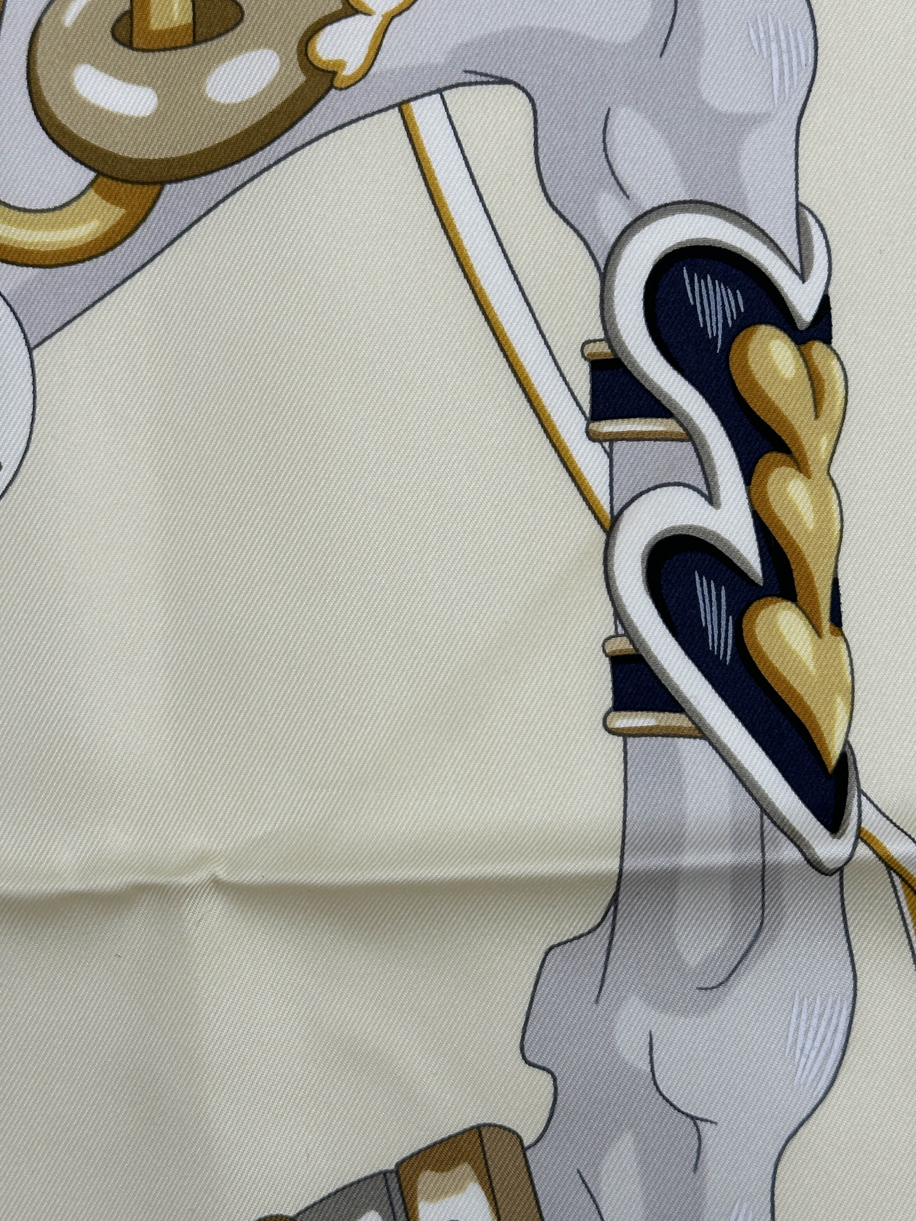 Hermès Harnais de Coeur 90