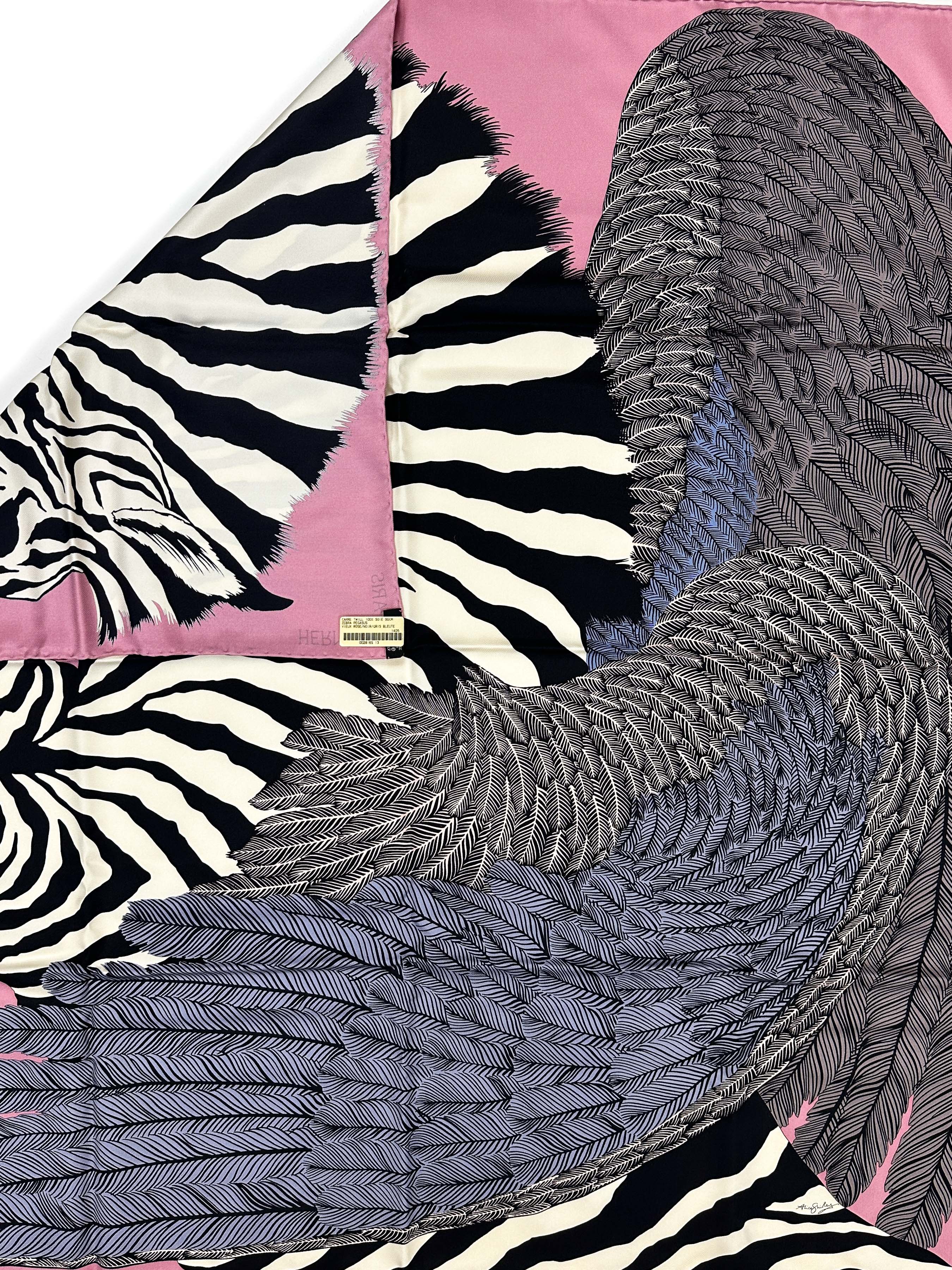 Hermès Zebra Pegasus 90