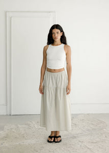 A Bronze Age Field Skirt, Midi Skirt Elastic Waist, Canada