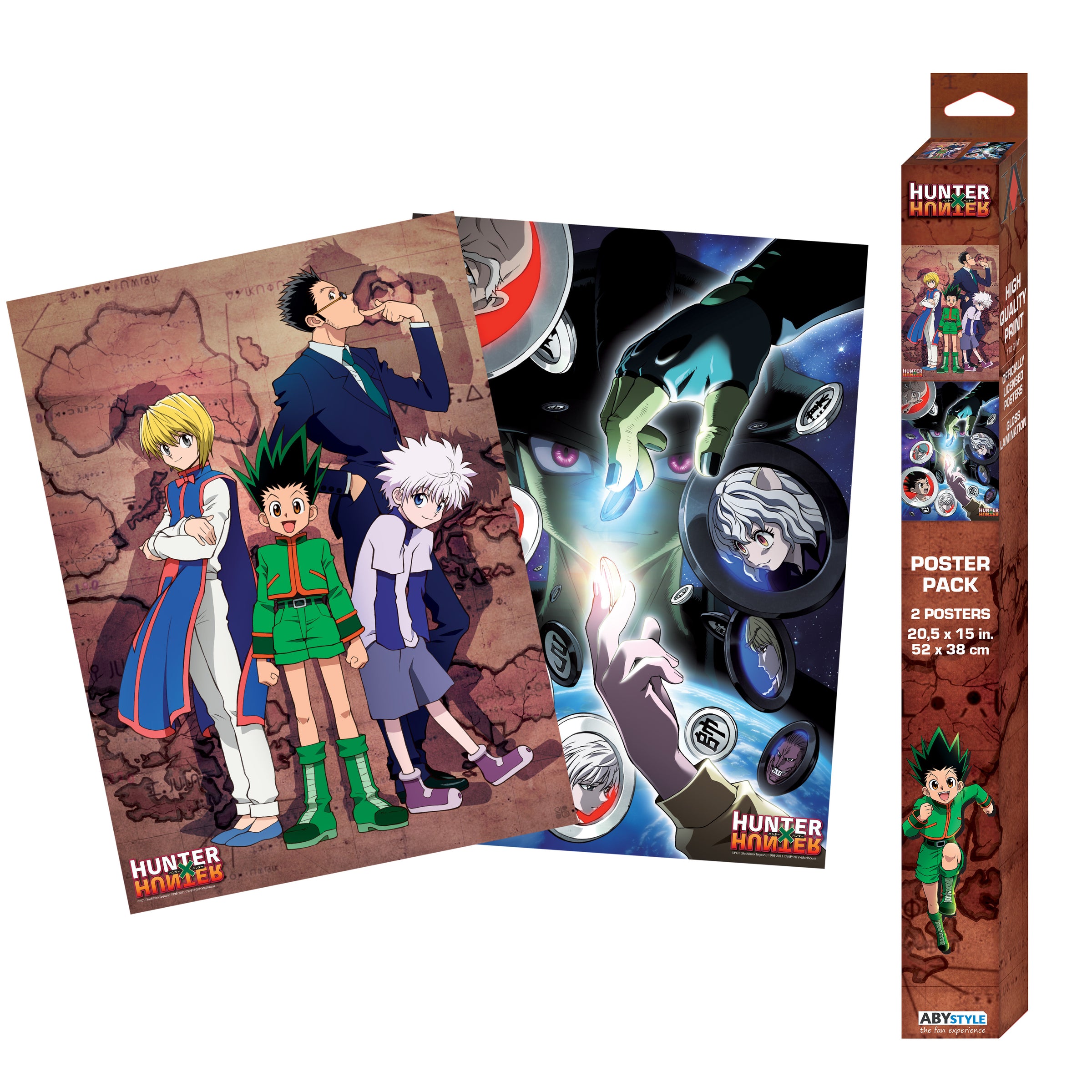 HUNTER X HUNTER - Boxed Poster Set – ABYstyle USA