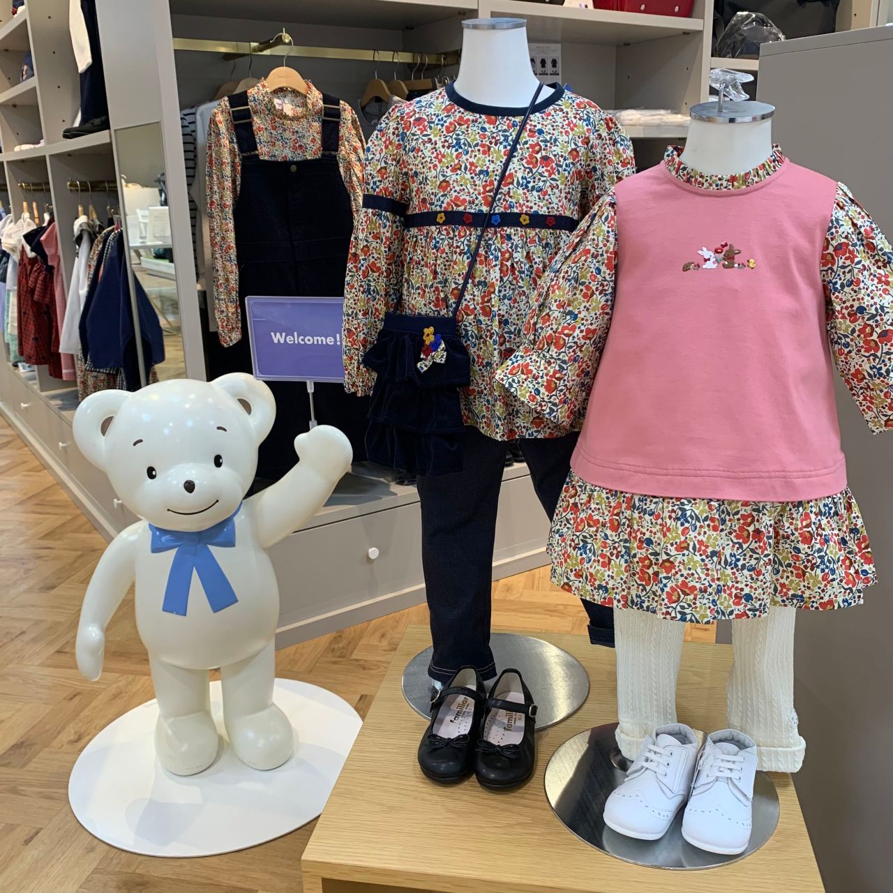 秋物が気になります☆リバティ柄のチュニックが入荷しました