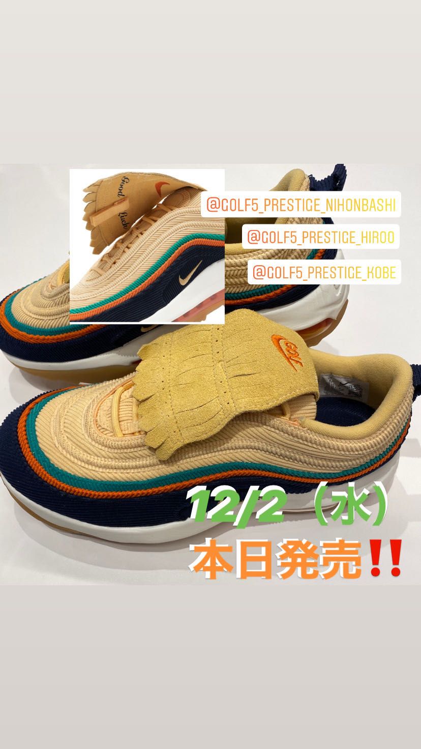 NIKEエアマックス97 NEWモデル発売‼️ | ゴルフ5 プレステージ新宿店
