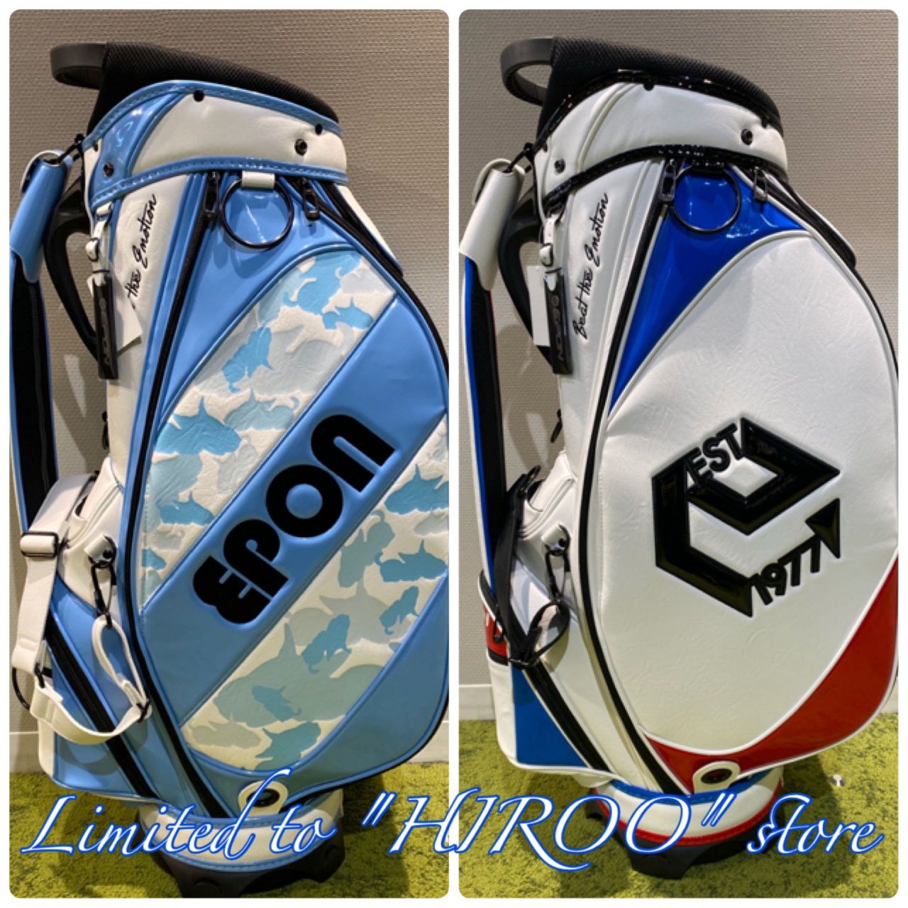 EPON】コンセプトストア限定キャディバッグ発売 | ゴルフ5