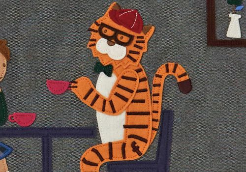 2022年の干支「寅」のコラボデニムバッグ｜ファミリアものづくりチーム