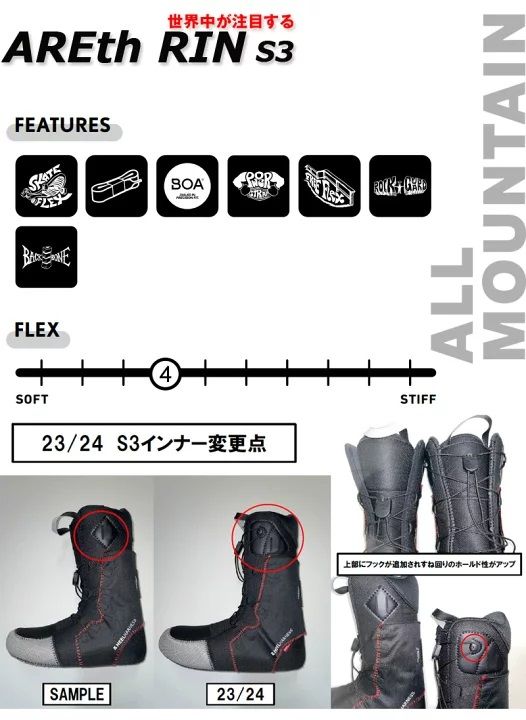 超アウトレットセール【DEELUXE AREth RIN】2024モデルスノーボード