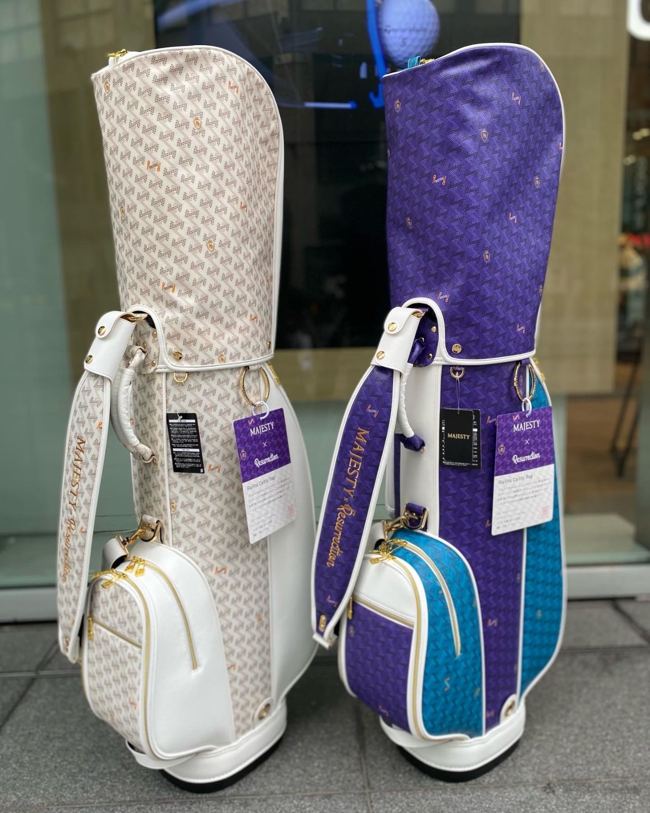 マジェスティ×レザレクション】コラボキャディバッグが入荷しました