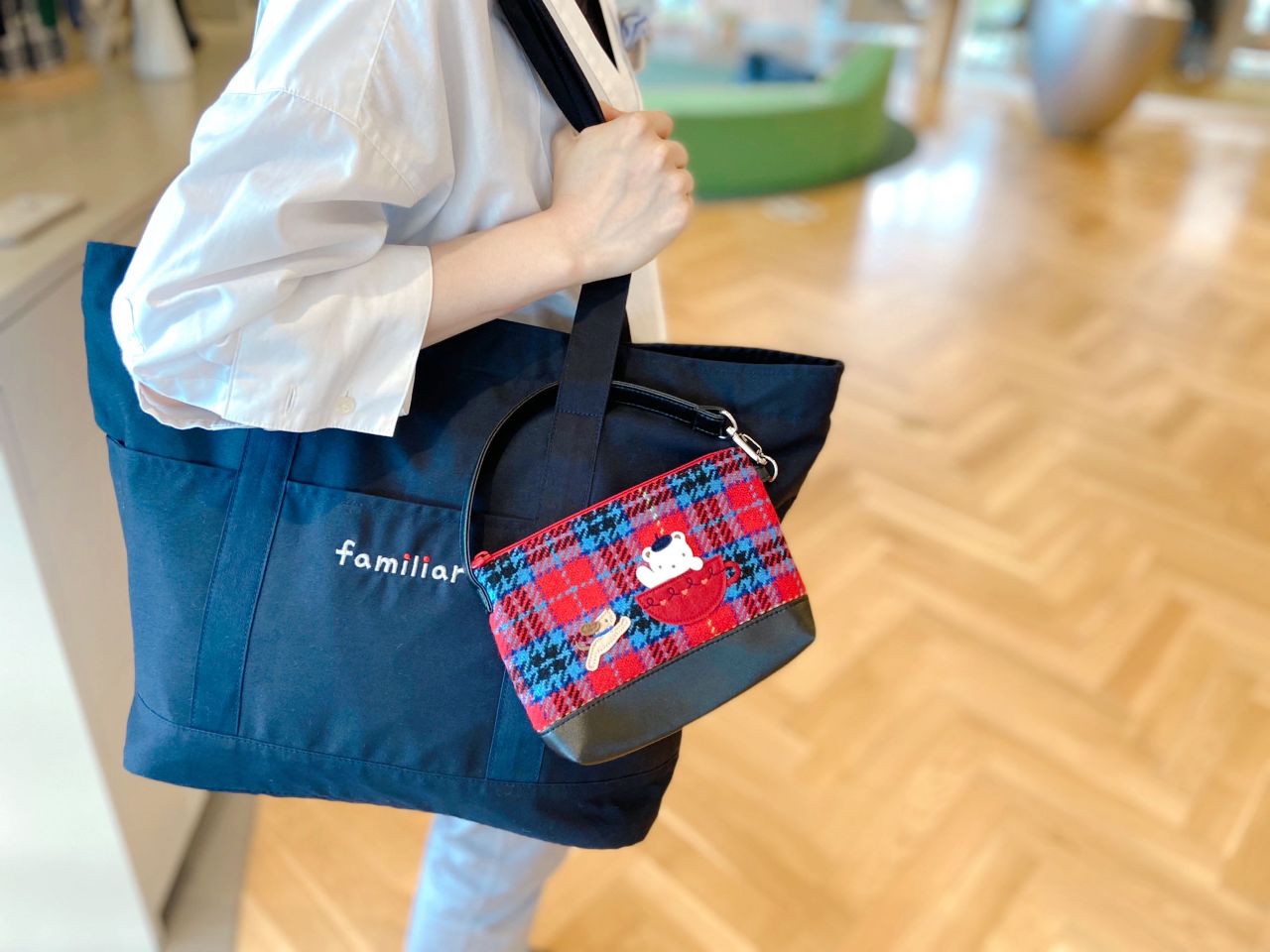 気になるアイテムのサイズ感【ファミリアショー特別企画商品