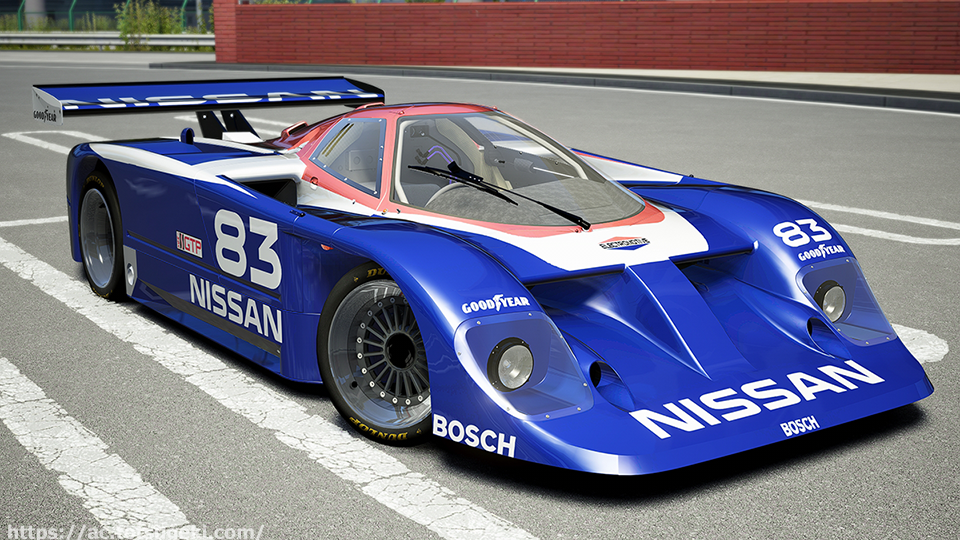 Assetto Corsa】日産 GTP ZX-T | Nissan GTP ZX Turbo 1985 IMSA