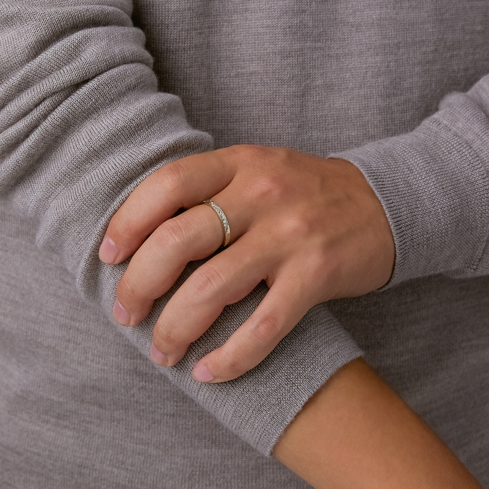 K10シャンパンホワイトゴールドリング(L)｜リング｜アガット 公式