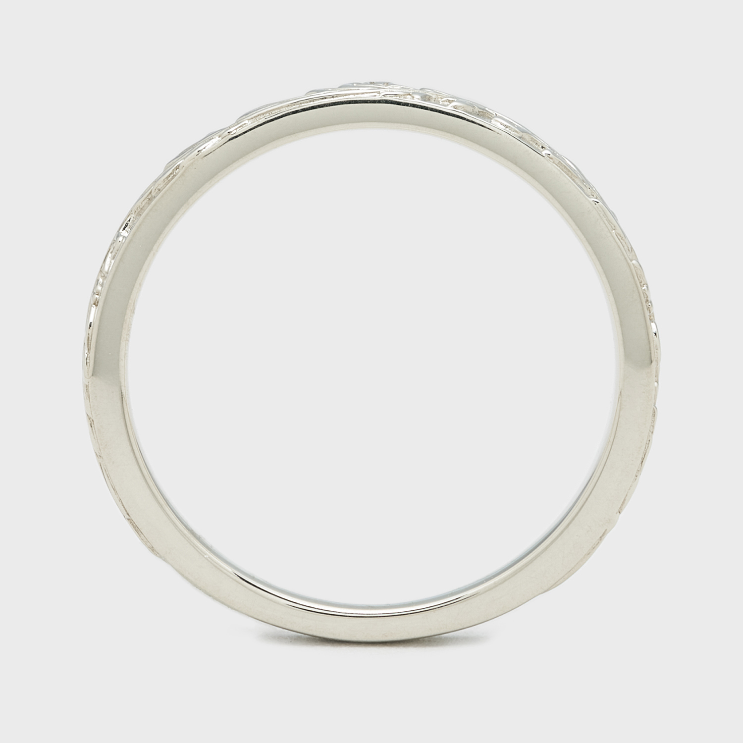 K10シャンパンホワイトゴールドリング(L)｜リング｜アガット 公式