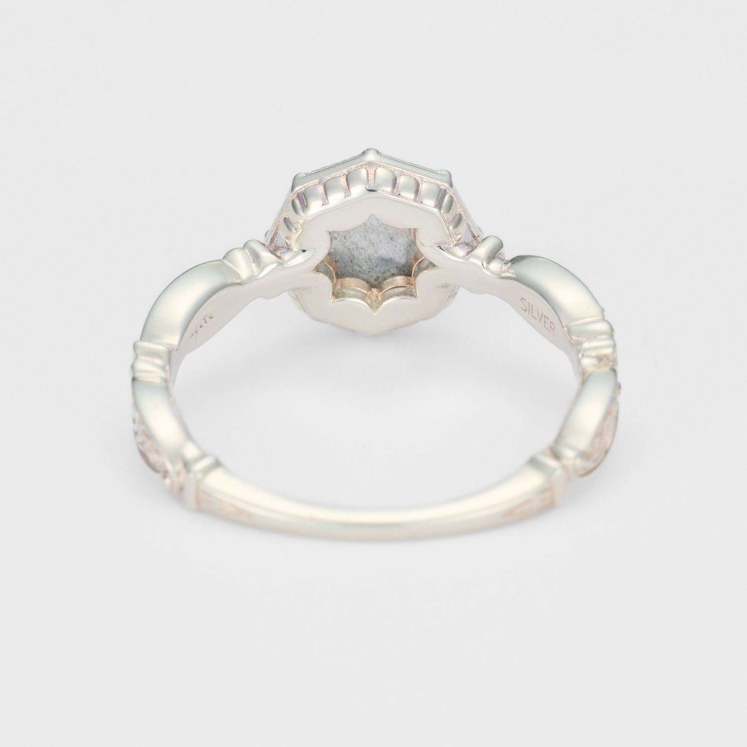 シルバーラブラドライト／クォーツリング｜リング｜アガット 公式