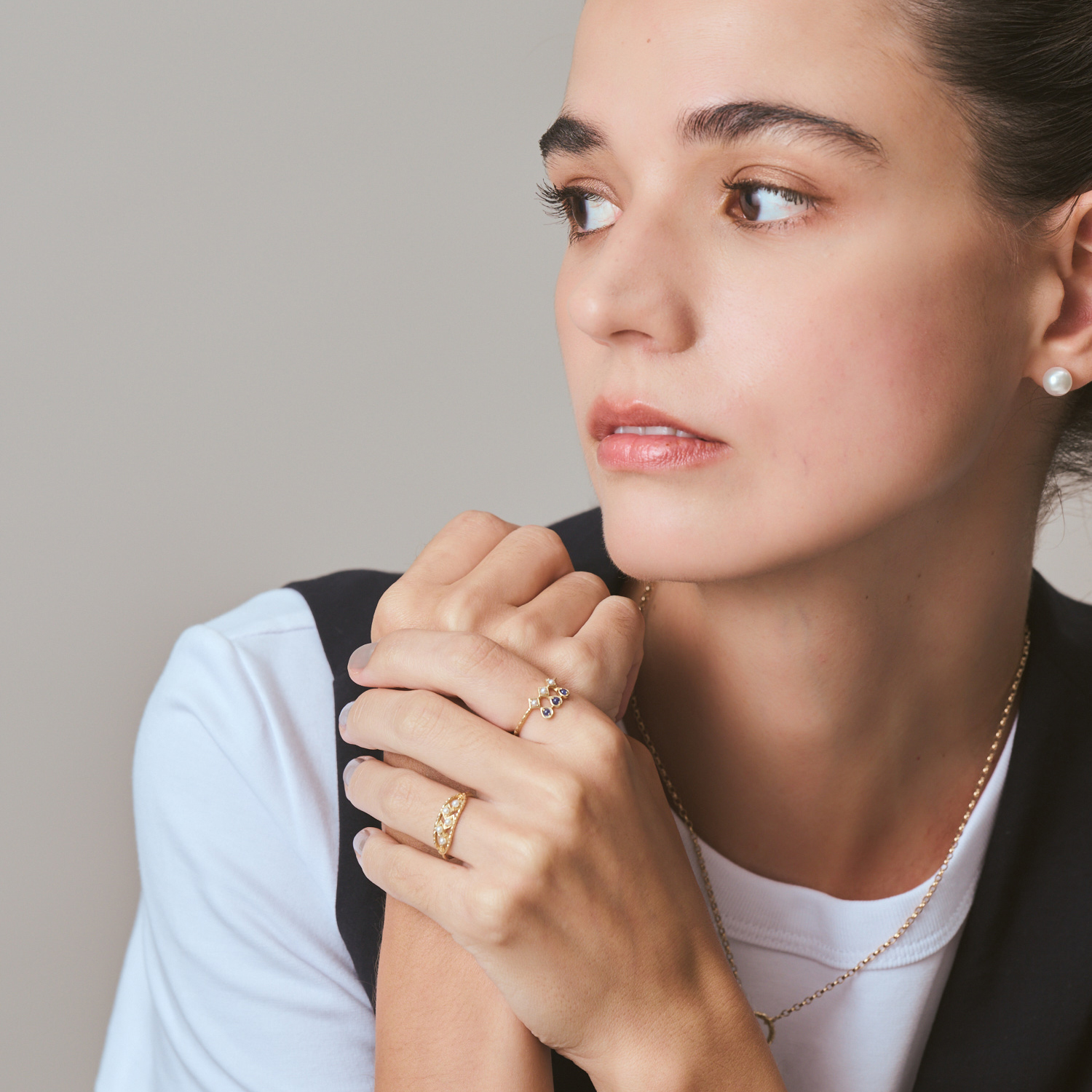 K10パールリング｜リング｜アガット 公式オンラインストア