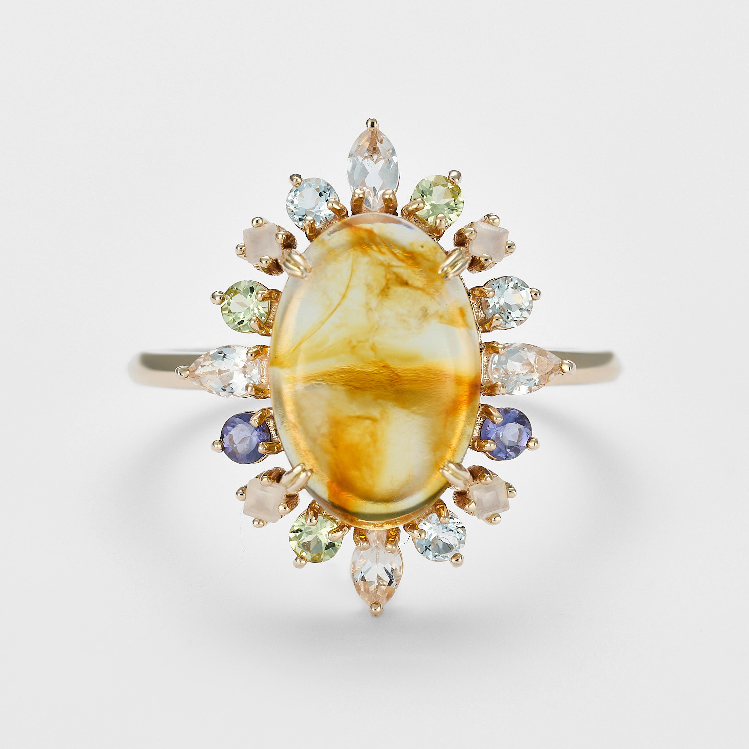 K10マルチストーンリング｜リング｜アガット 公式オンラインストア