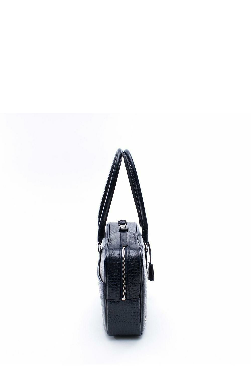 クロコ型押しボストン28cm | A.D.M.J.公式オンラインストア