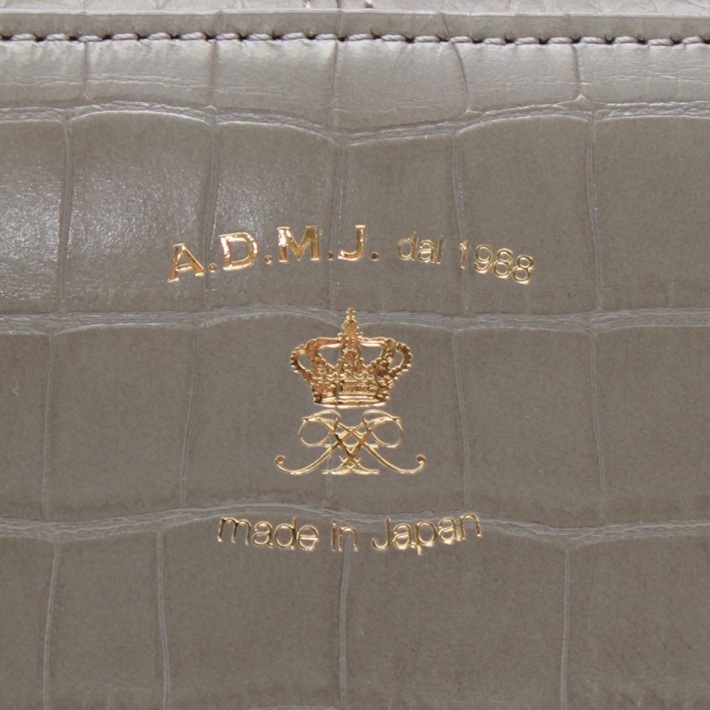 クロコ型押し ボストン28cm | A.D.M.J.公式オンラインストア