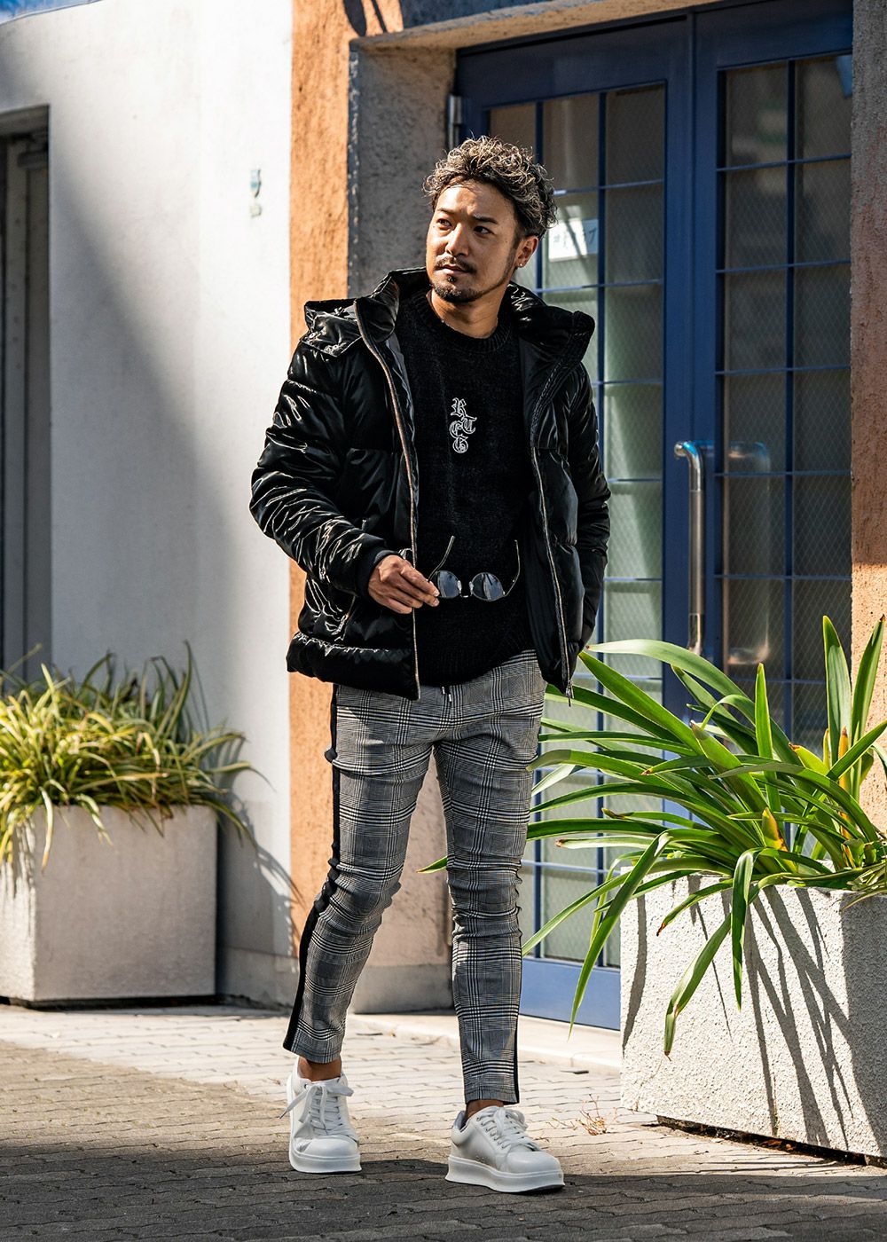 RTEGグレンチェックラインパンツ | adamsJUGGLER（アダムスジャグラー