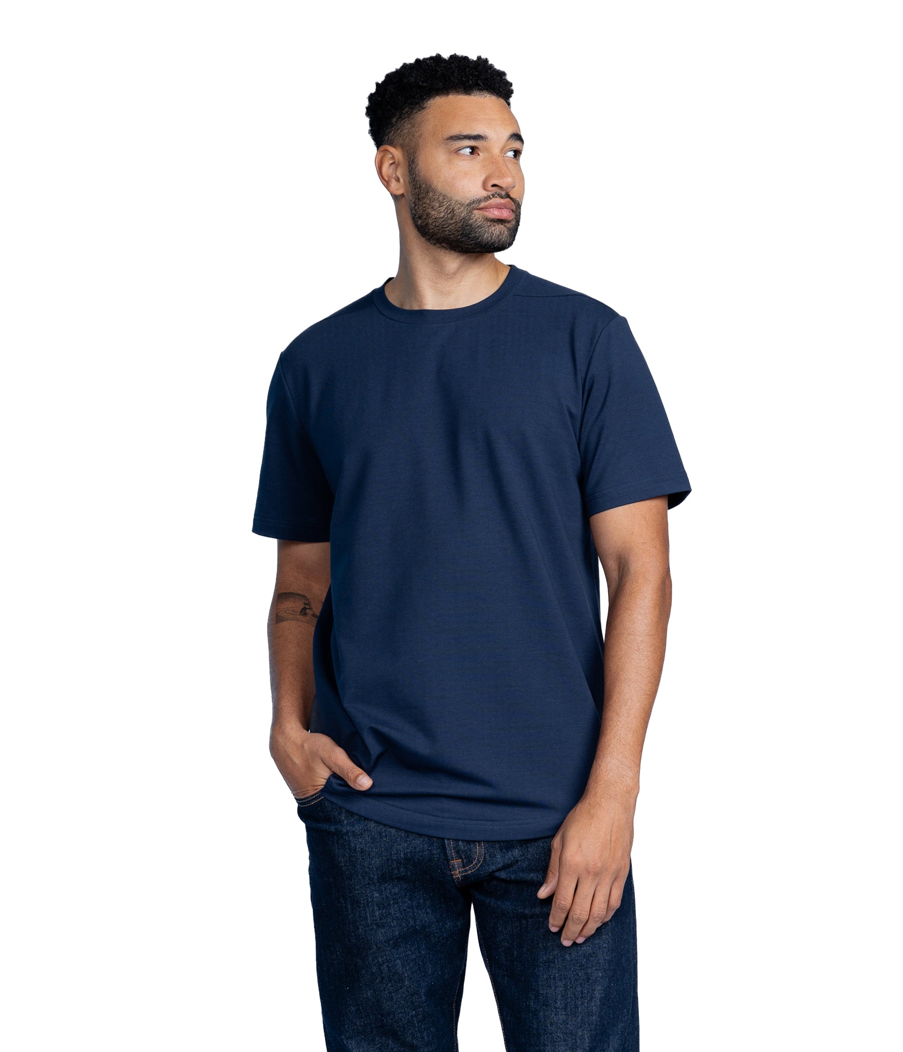 Legacy SS Crewneck (Navy) – American Dream Clubhouse