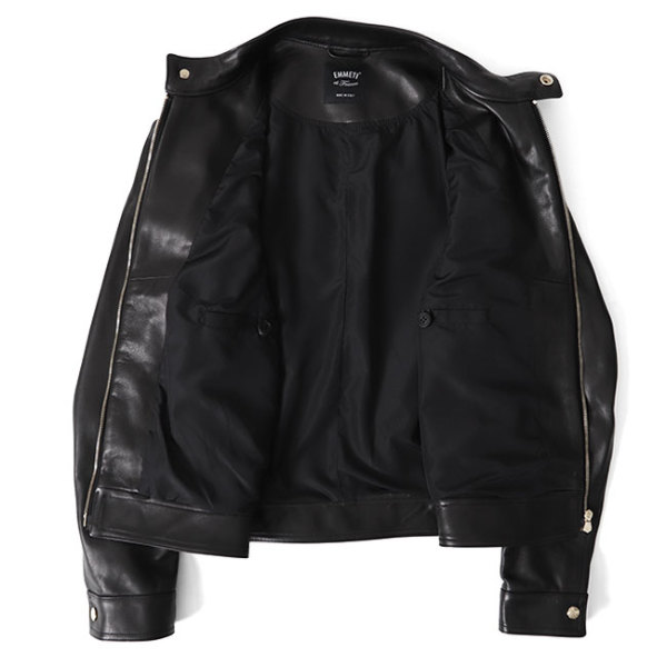 EMMETI エンメティ ユリ JURI GOLD ゴールドジップ シングルライダース