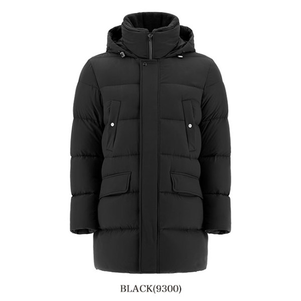 HERNO ヘルノ デタッチャブルフード スタンドカラー ダウンコート