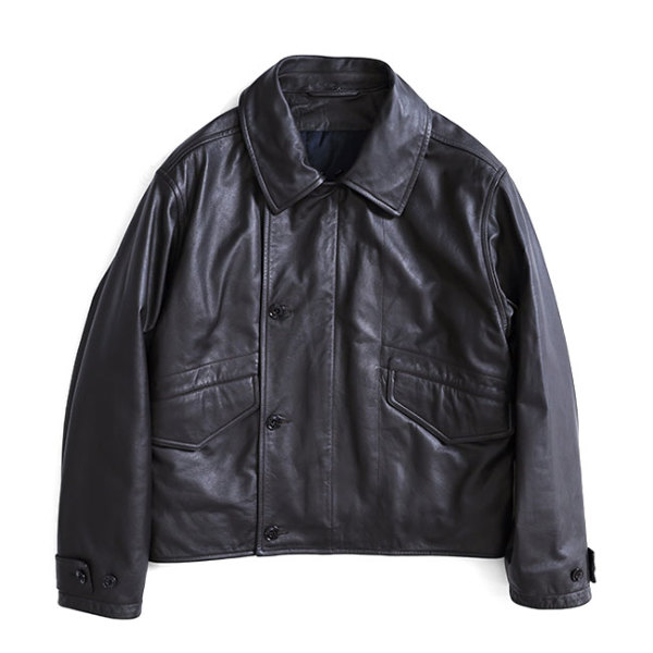 LEMAIRE ルメール シアリング レザー フライトジャケット OW1101