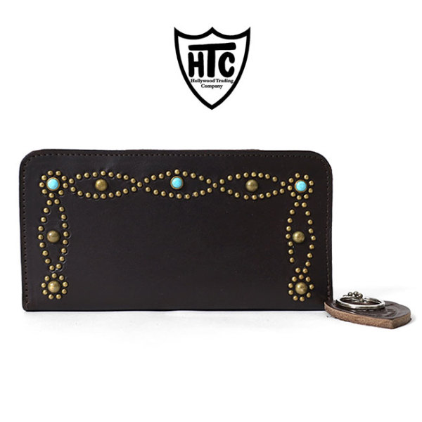 HTC エイチティーシー スタッズ レザー ウォレット TYPE-1 D-STYLE