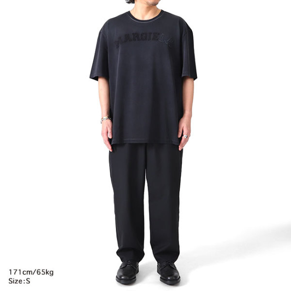 Maison Margiela メゾンマルジェラ オーバーサイズ オーバーダイ ロゴT