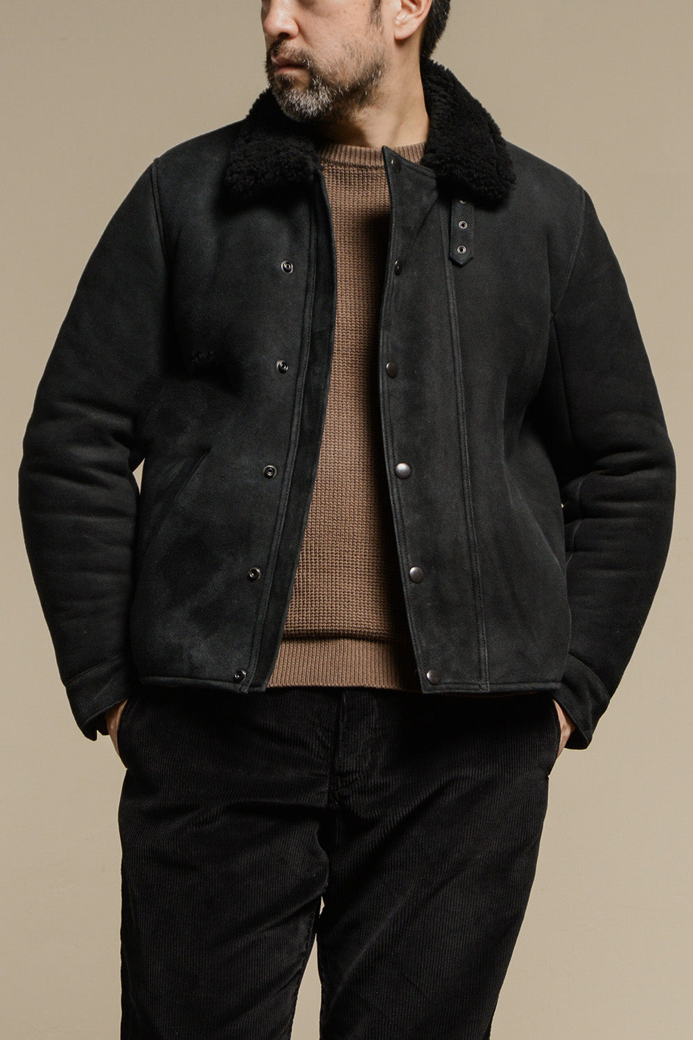 ACV-MT03 MOUTON ULSTER JACKET – ADDICT CLOTHES