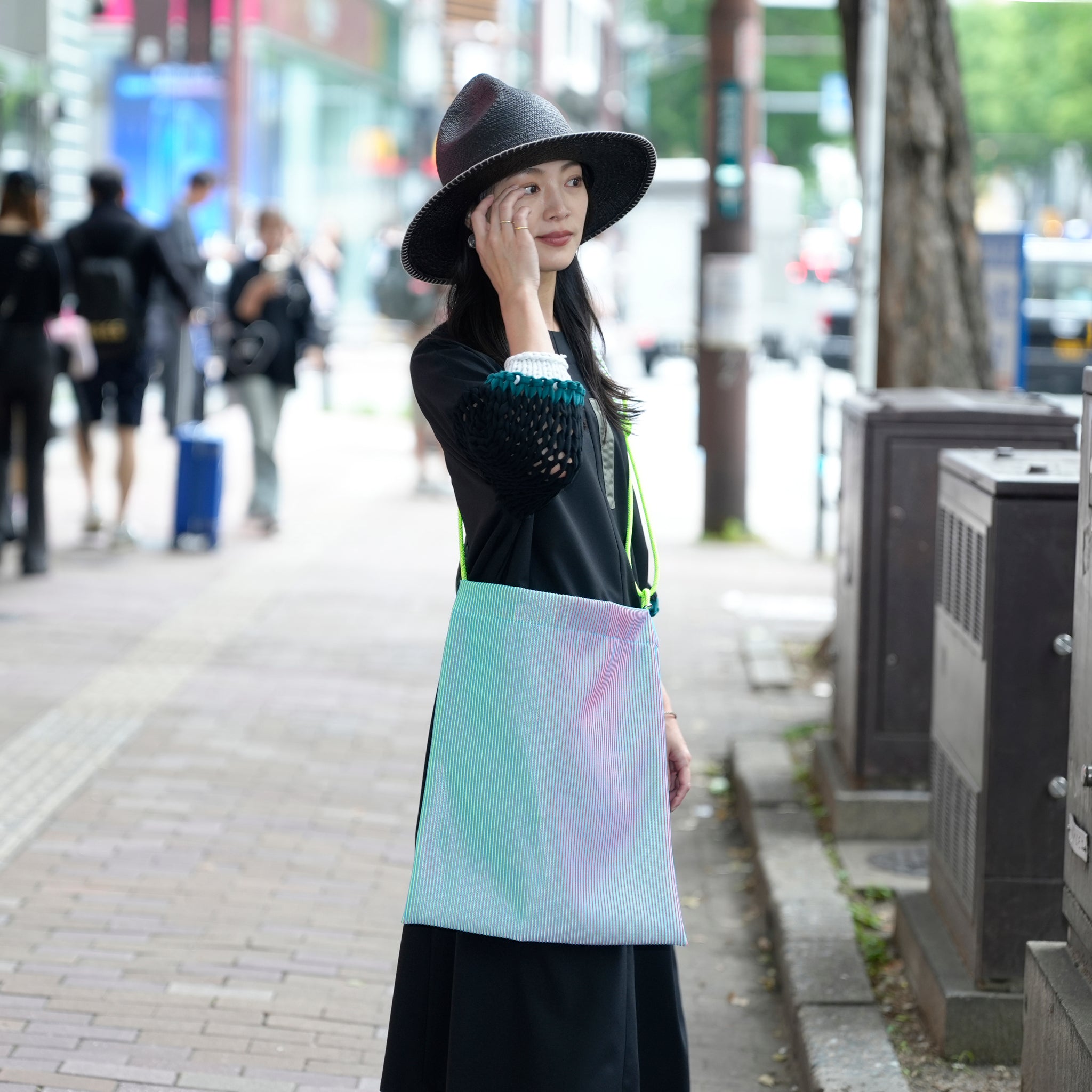 BSD25SS-24_Tropical | Trance Tote Bag | Color:Tropical