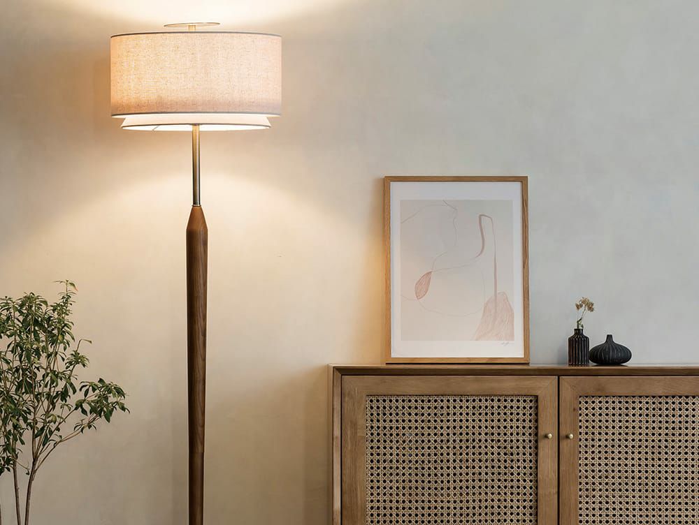 送料無料】インターフォルム スヴァンテ フロアライト | 家具