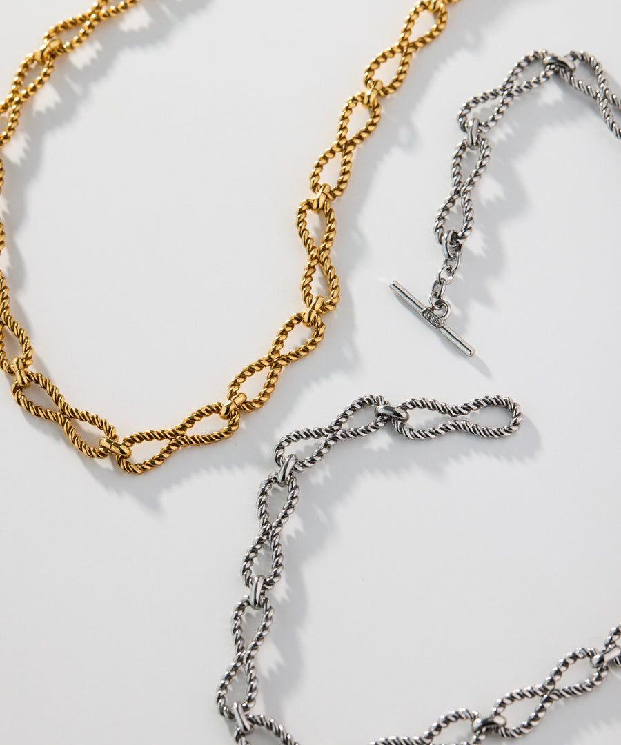 ADER.bijoux（アデルビジュー）｜TORSION short necklace/ネックレス