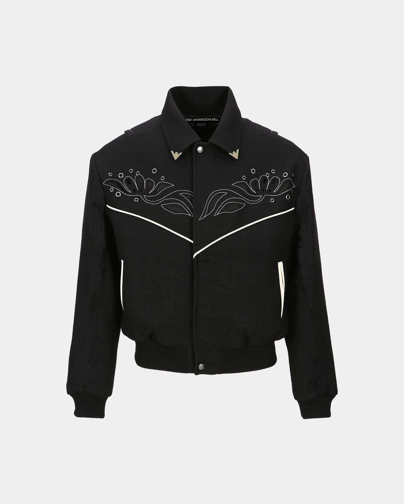 LEMMANS WOOL BLOUSON JACKET awa553m(BLACK) – Andersson Bell