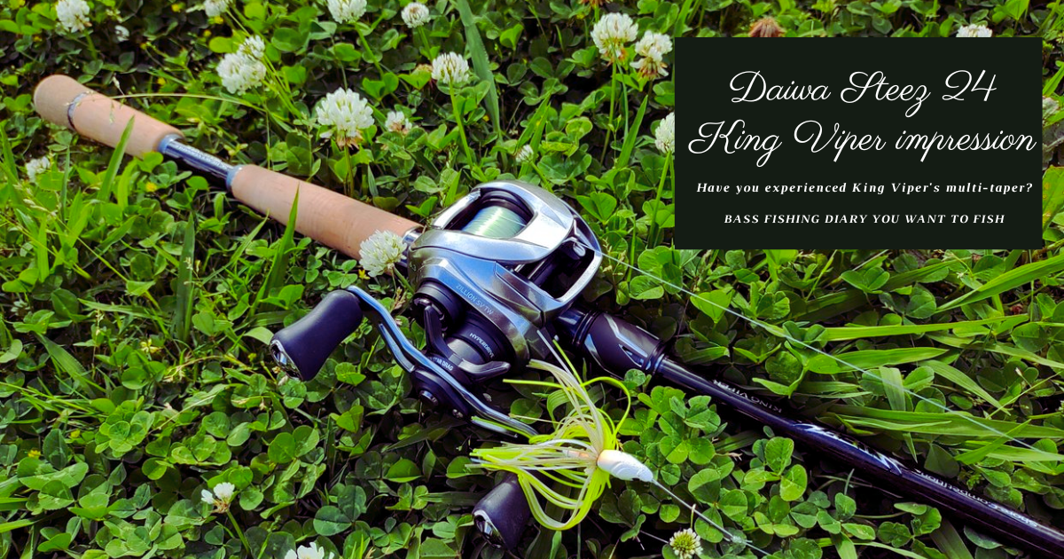 テーパーの妙!」スティーズ 24キングバイパーのインプレ! | 釣りたい