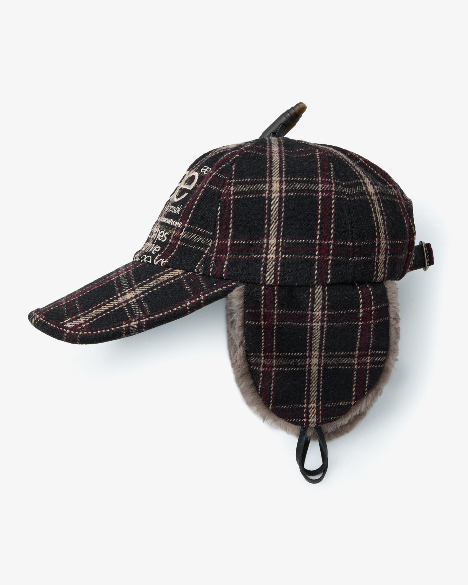 WEB LOGO TROOPER CAP [BLACK] – aeae JAPAN