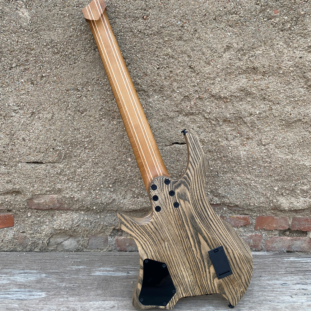 7弦ヘッドレスエレキギター,7弦,ファンフレット,アクティブ