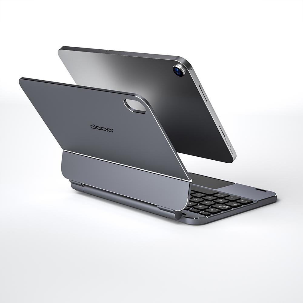 Doqo アルミニウム製マジックキーボードケース iPad Mini 6/7用