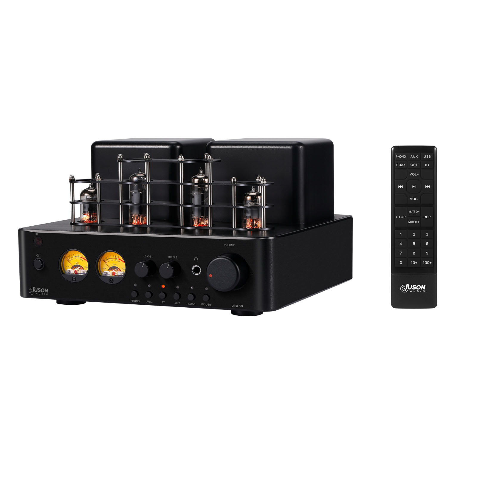 Juson Audio JTA50-オーディオチューブアンプ、Hi-Fi真空、青色の歯